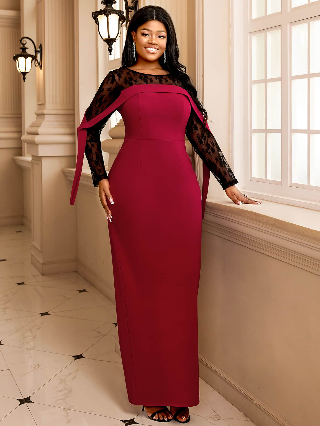 elegant women long dress wholesale